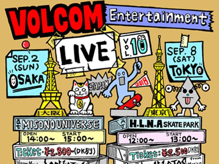 Volcom Entertainment Live - Vol. 10 - Report