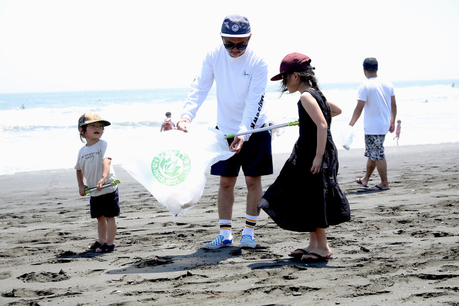 VOLCOM PATAGONIA PARTNER CHP BEACH CLEAN UP 2019 Spring レポート