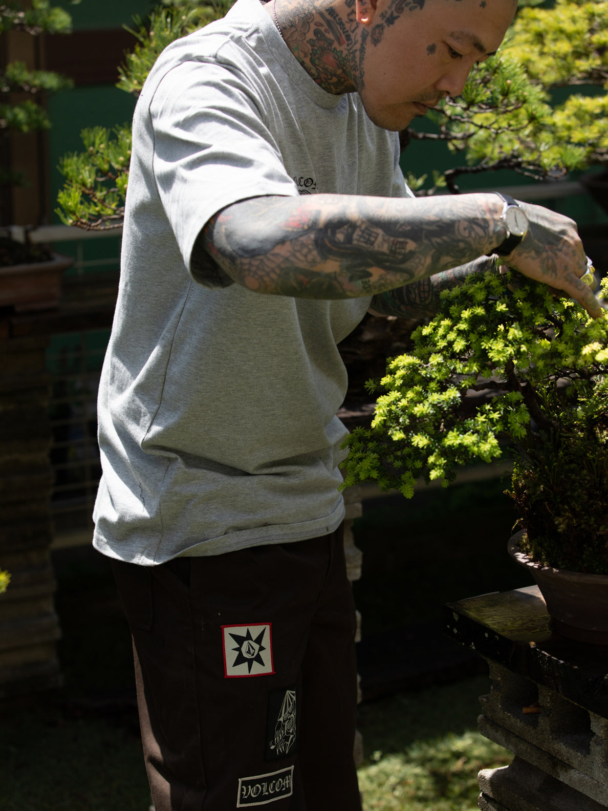 Tokyo True Featured Artist Yusuke Services Pants - Dark Brown