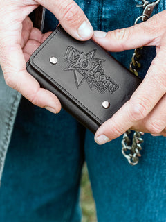 Volcom Entertainment Leather Wallet - Black