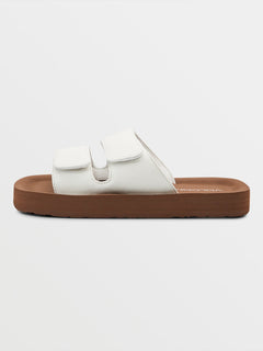 Womens Volcom Squared Sandals - White