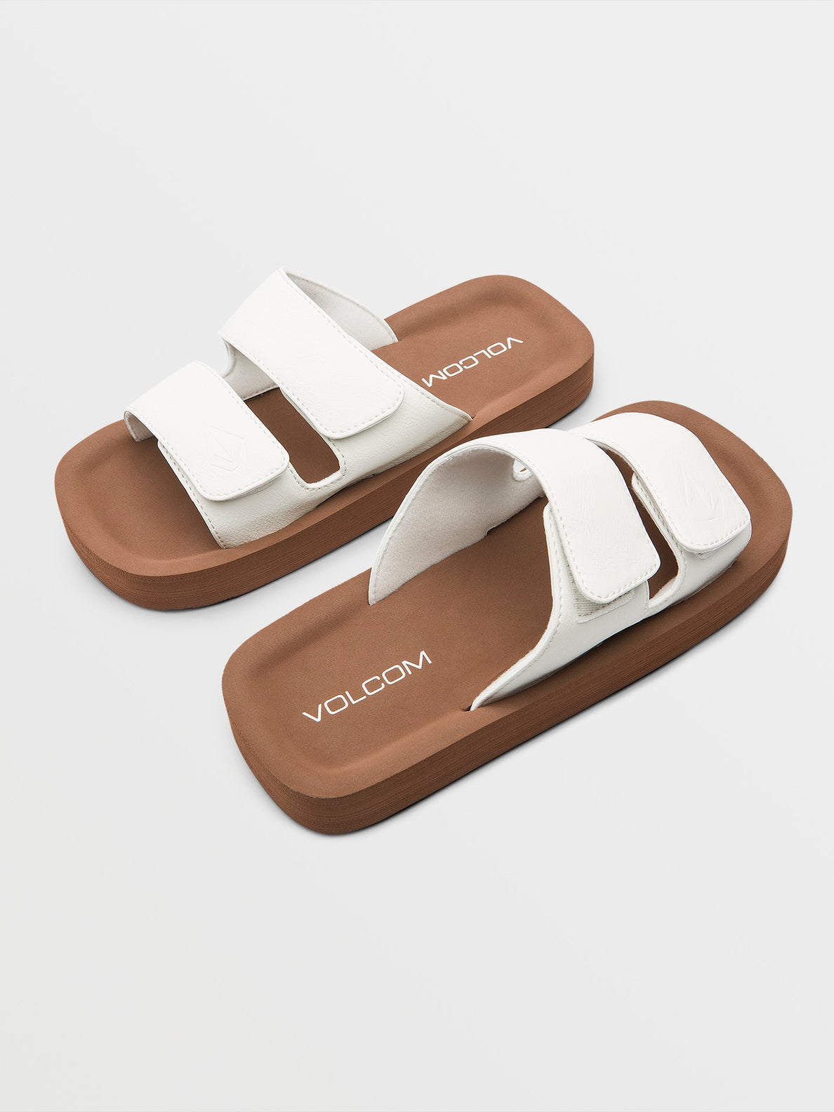 Womens Volcom Squared Sandals - White