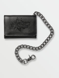 V Ent Leather Wallet Black (D6032303_BLK) [F]