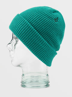 Youth Lined Beanie Vibrant Green (L5852401_VBG) [B]