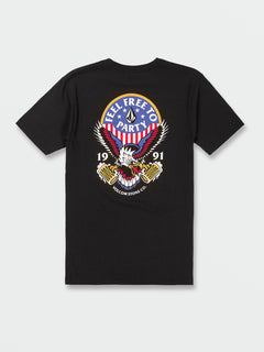 Freedomeagle Short Sleeve Tee Shirt - Black