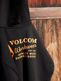 Volcom Workwear Pullover Fleece - Black