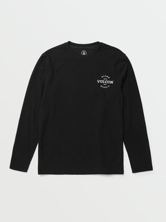 Nunez Graphic Thermal Shirt - Black