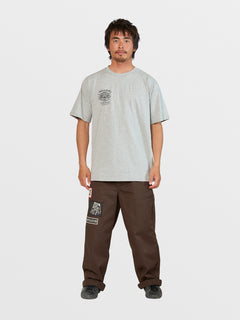 Tokyo True Featured Artist Yusuke Tiger Short Sleeve T-Shirt - Cement Grey