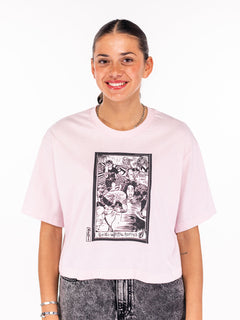 Womens Drumstone T-Shirt - LILAC ASH