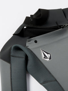 Big Boys Modulator 3/2mm Chest Zip Long Sleeve Fullsuit - Charcoal