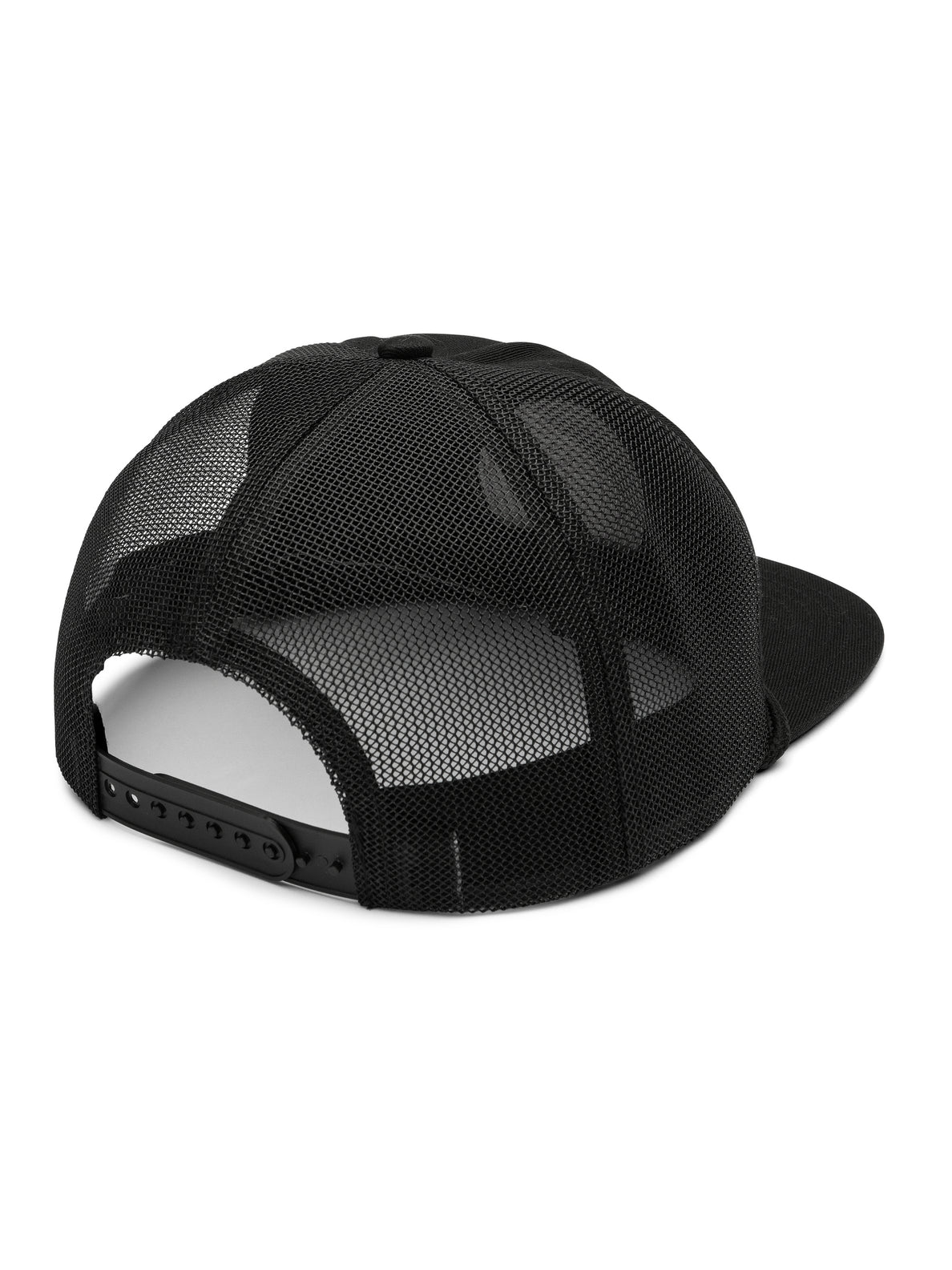 Fresh catch twill mesh trucker Hat Black