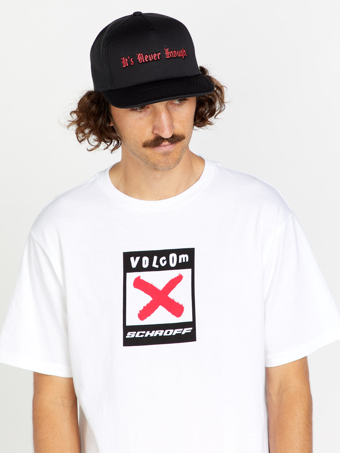 Schroff X Volcom Cheese Hat - Black