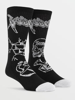 About Time 3 Pack Socks  - Black
