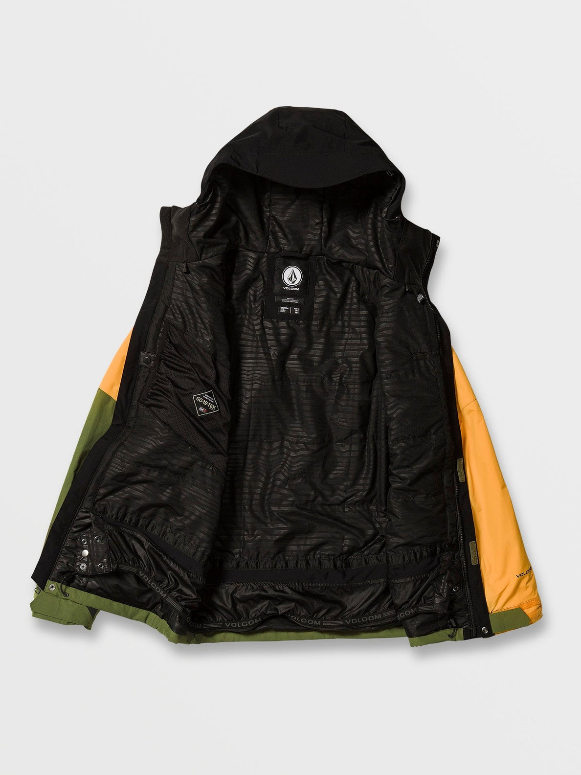 Mens L Insulated Gore-Tex Jacket - Gold – Volcom Japan