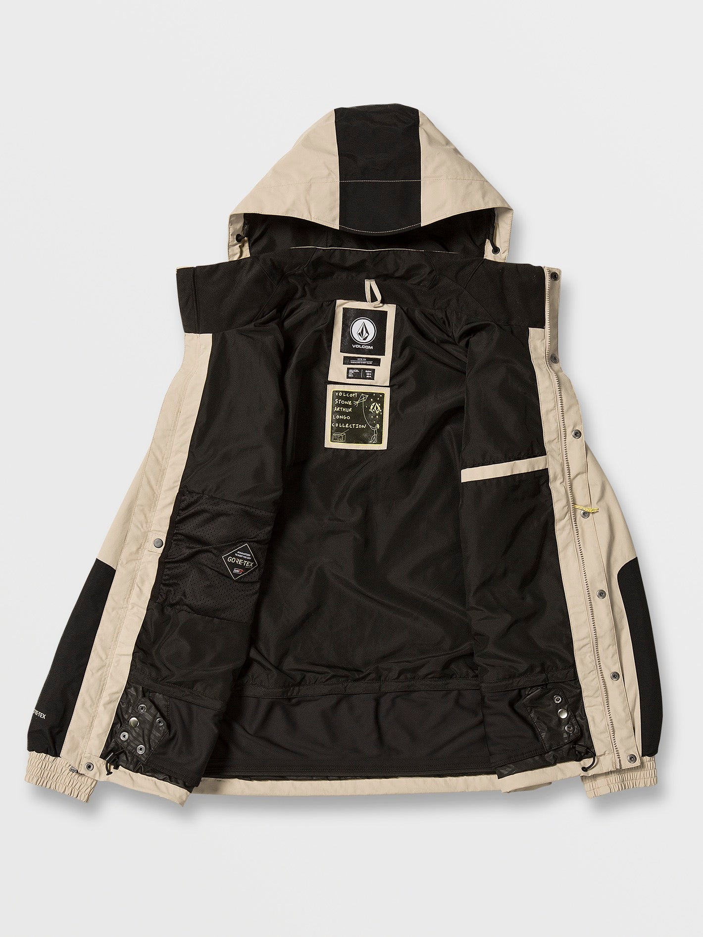 Mens Longo Gore-Tex Jacket - Khakiest – Volcom Japan