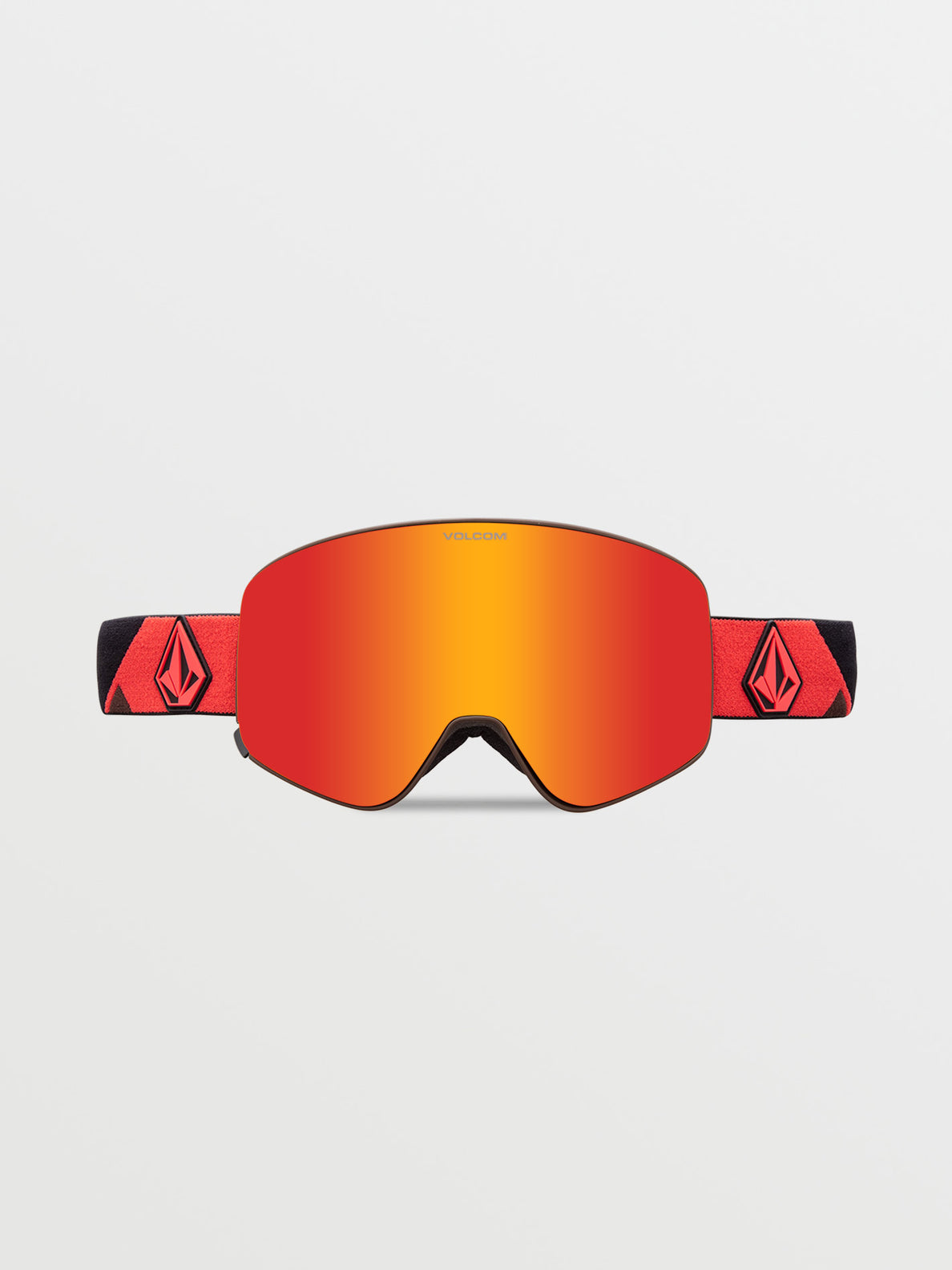 Odyssey Goggle - Orange/Brown / Red Chrome+BL / Buckle
