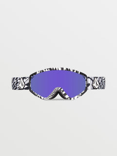 Attunga Goggle - Op Art / Purple Chrome+BL