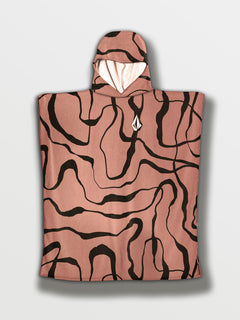 Hooded Changing Towel - SALMON