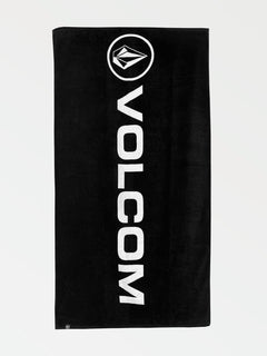 Wordmark Towel - Black White