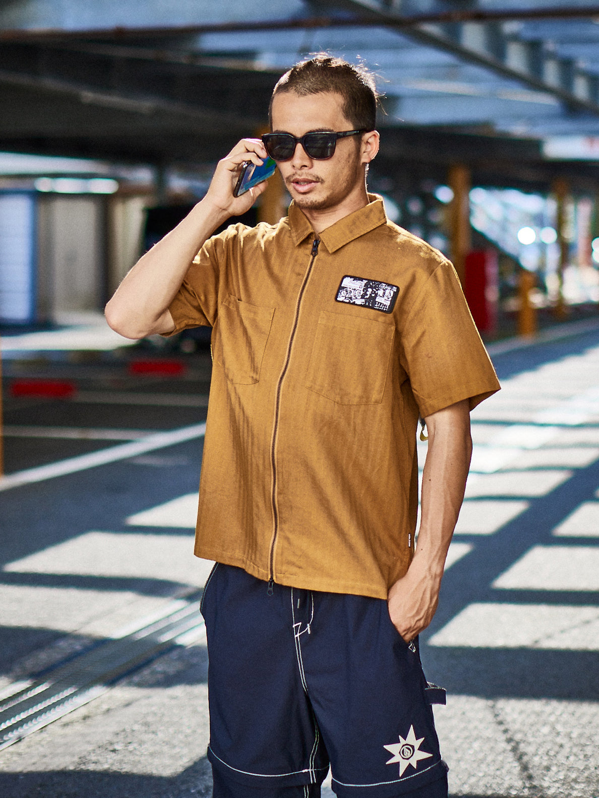 Tokyo True Woven Short Sleeve Shirt - Rubber