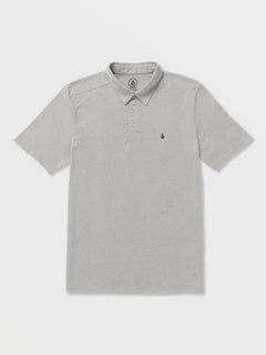 Banger Short Sleeve Polo Shirt - Heather Grey