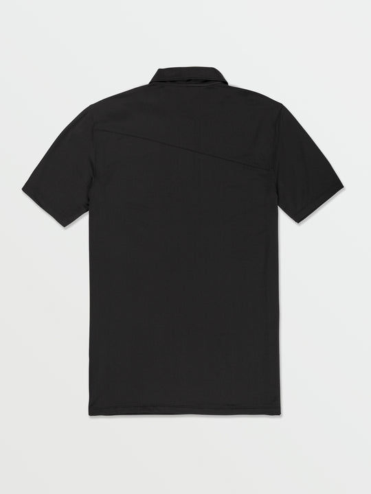 Hazard Pro Polo Short Sleeve Shirt - Black (A0112304_BLK) [B]