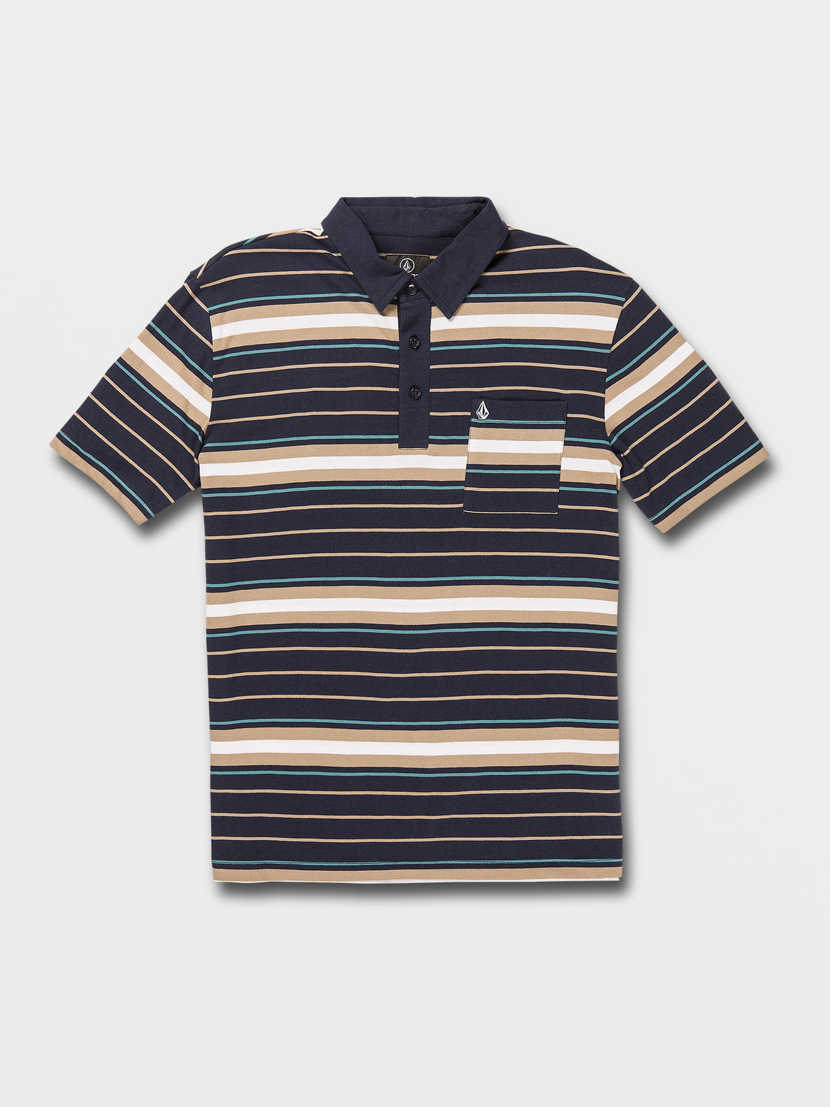 Fliedly Polo Short Sleeve - Navy (A0122200_NVY) [F]