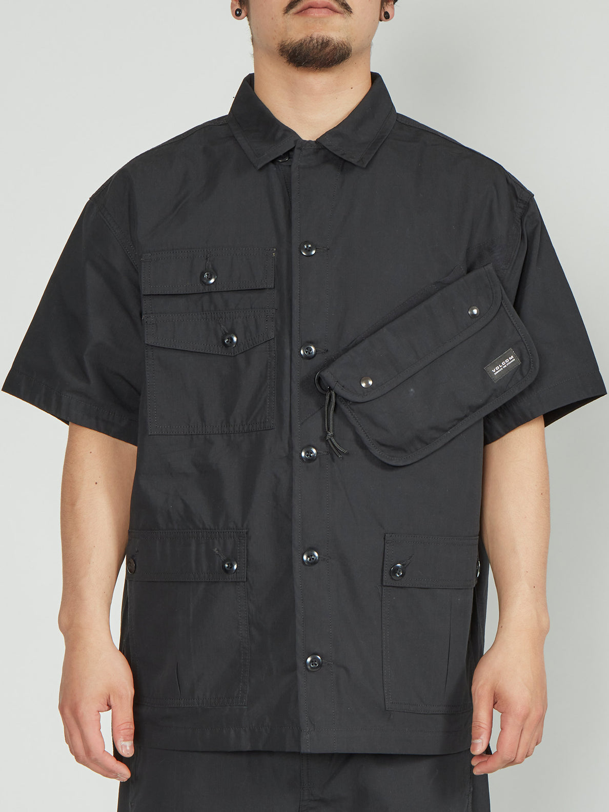 Jp V Mil Shirt Black (A0402100_BLK) [F]