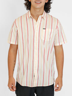 Warbler Short Sleeve Shirt - White Flash