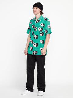 Volcom Entertainment Pepper Short Sleeve Shirt - Scrubs Green