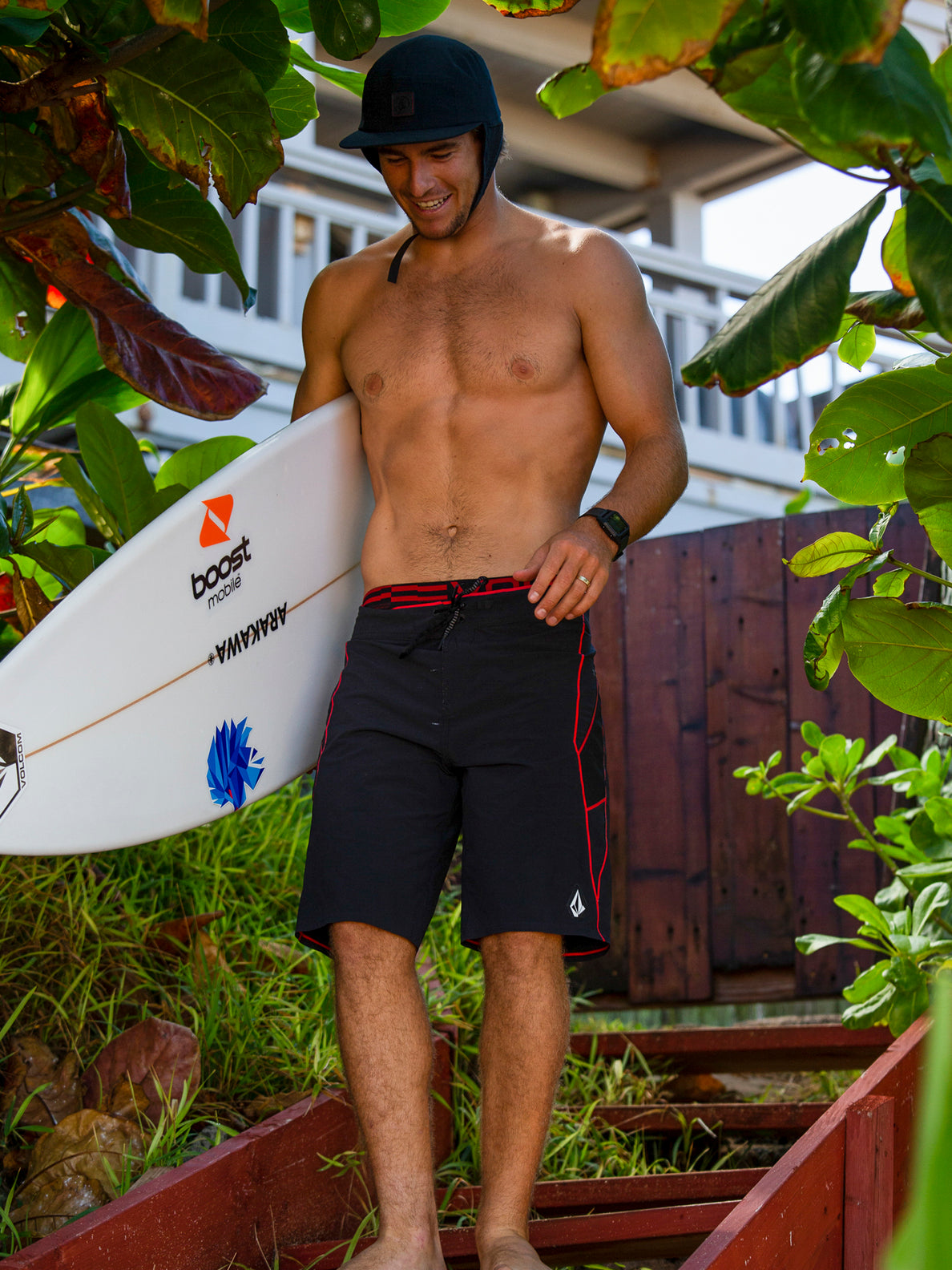 Surf Vitals Jack Robinson Trunks - Black