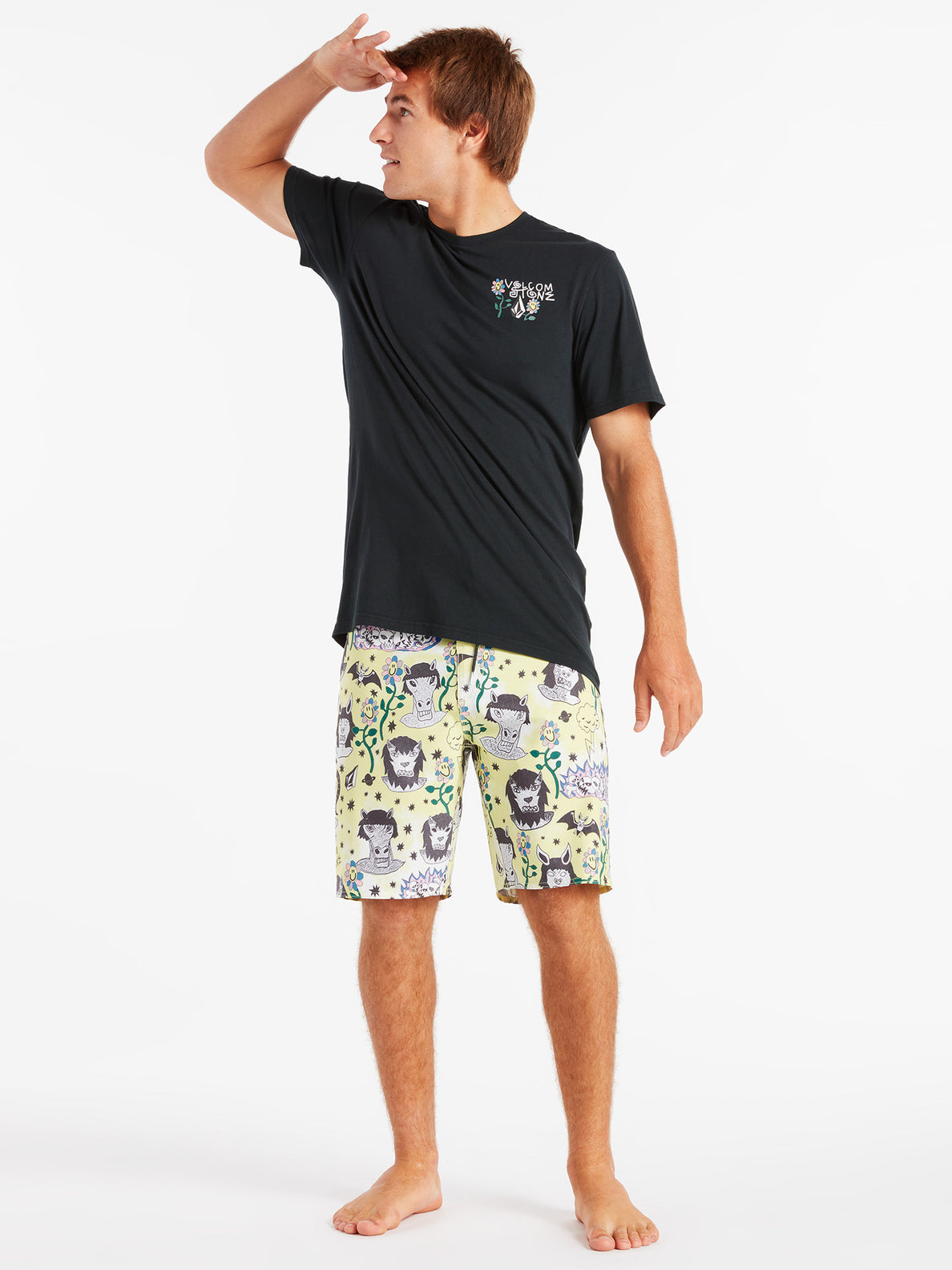Surf Vitals Ozzy Stoneys Trunks 19 - Glimmer Yellow (A0822211_GLY) [11]