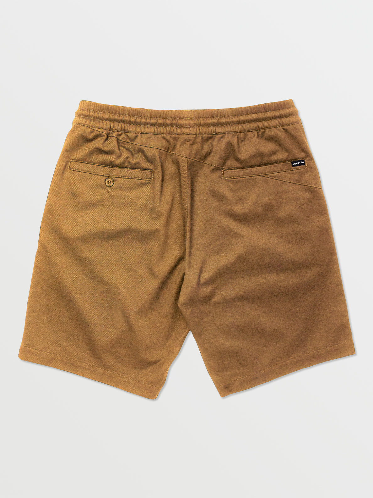Frickin Elastic Waist Shorts - Dark Khaki (A1012304_DKA) [B]