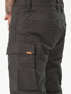 Volcom Workwear Caliper Cuffed Pants - Black