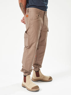 Volcom Workwear Caliper Cuffed Pants - Brindle