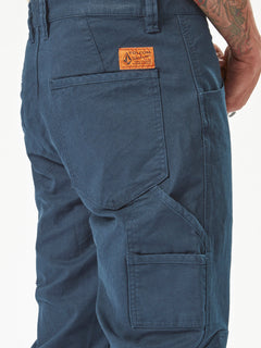 Volcom Workwear Caliper Cuffed Pants - Navy