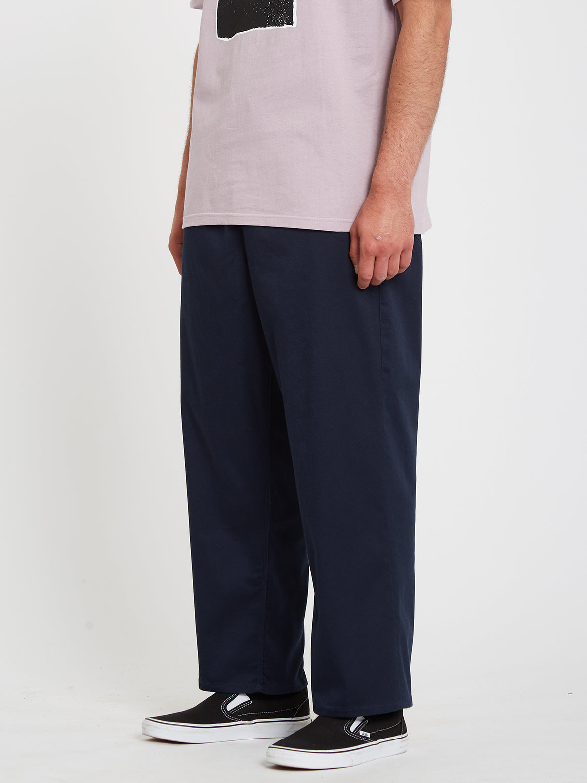 Outer Spaced Solid Ew Pant Navy (A1242004_NVY) [1]
