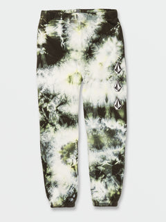 Iconic Stone Plus Fleece Pants - Lime Tie Dye (A1242101_LTD) [F]
