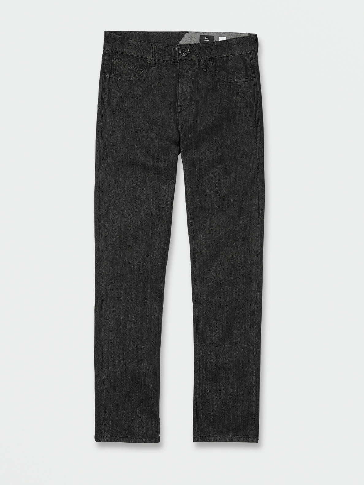 V 2x4 Skinny Modern Fit Jeans - Rinsed Black