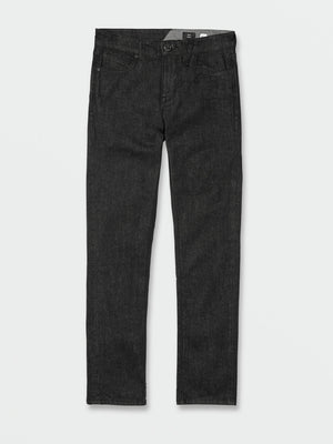 V 2x4 Skinny Modern Fit Jeans - Rinsed Black