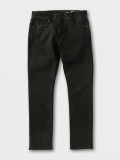 2 X VORTA TAPERED FIT JEANS - BLACK OUT (A1932101_BKO) [F]