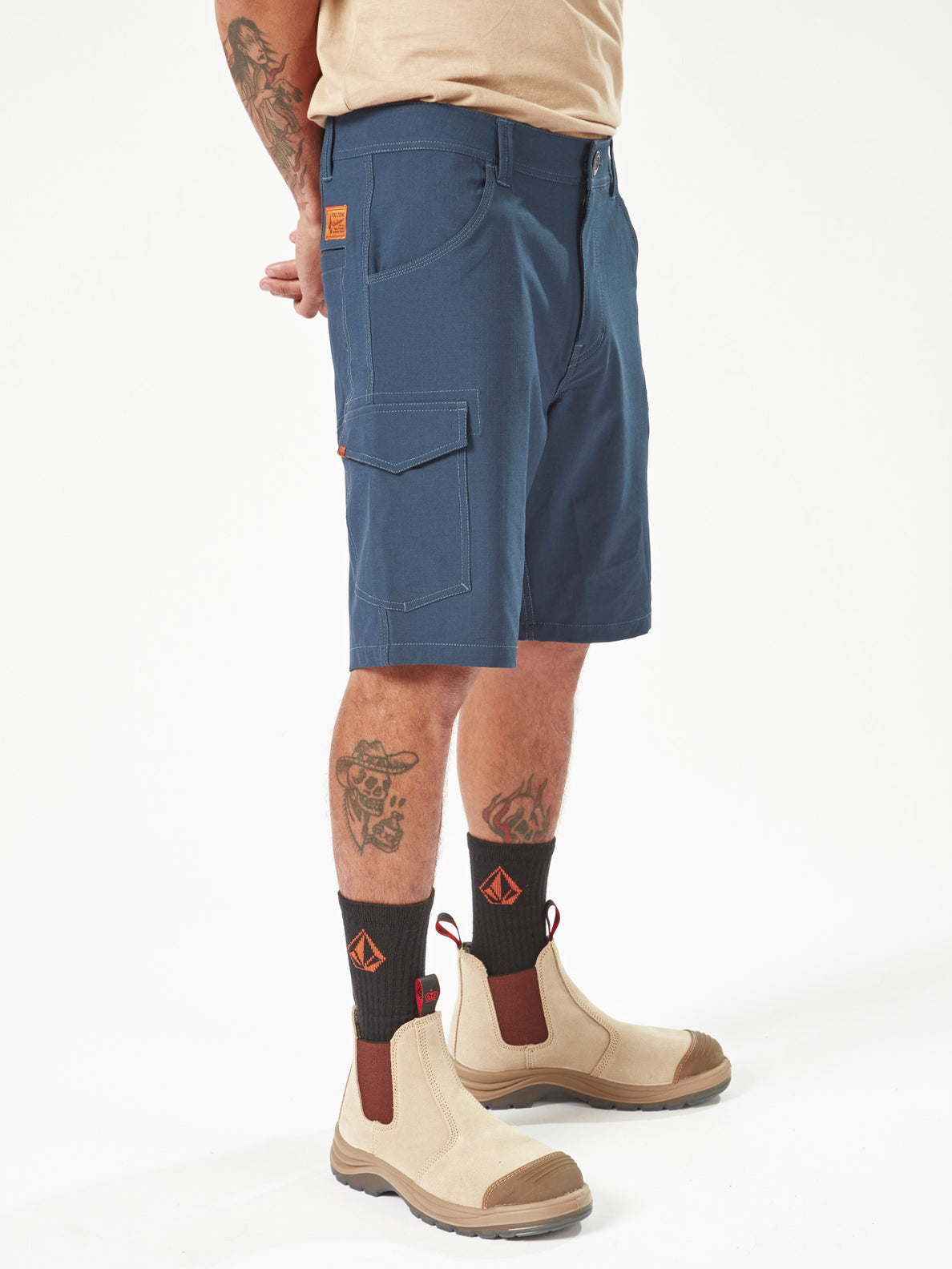 Volcom Workwear Slab Hybrid Shorts - Navy – Volcom Japan