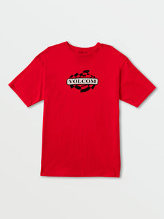 OVAL TRACK SHORT SLEEVE TEE - RED