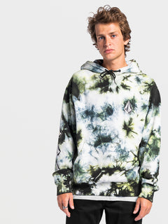 Iconic Stone Plus Pullover - Lime Tie Dye (A4142106_LTD) [5]