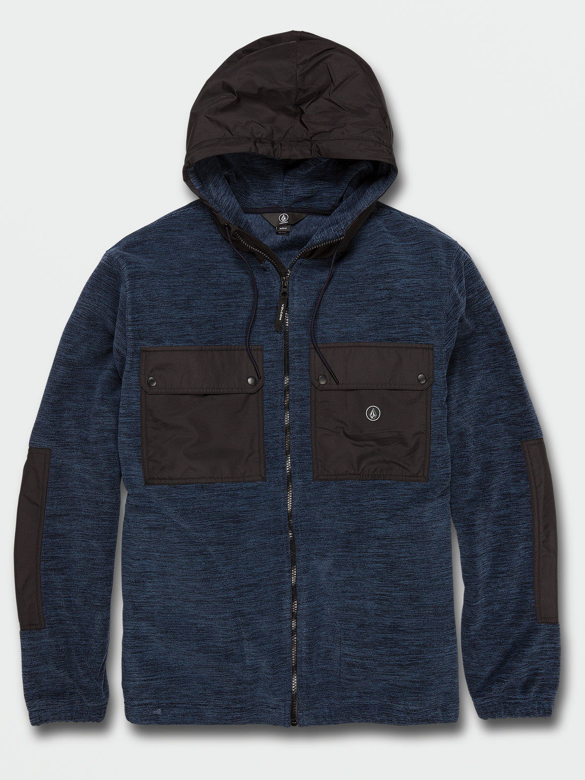 Yzzolater Lined Zip Hoodie - Navy (A5832100_NVY) [F]