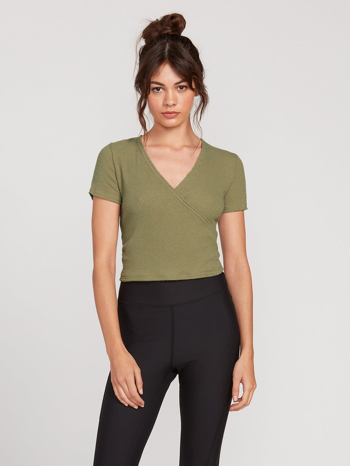 LIVED IN LOUNGE SHORT SLEEVE - DUSTY GREEN