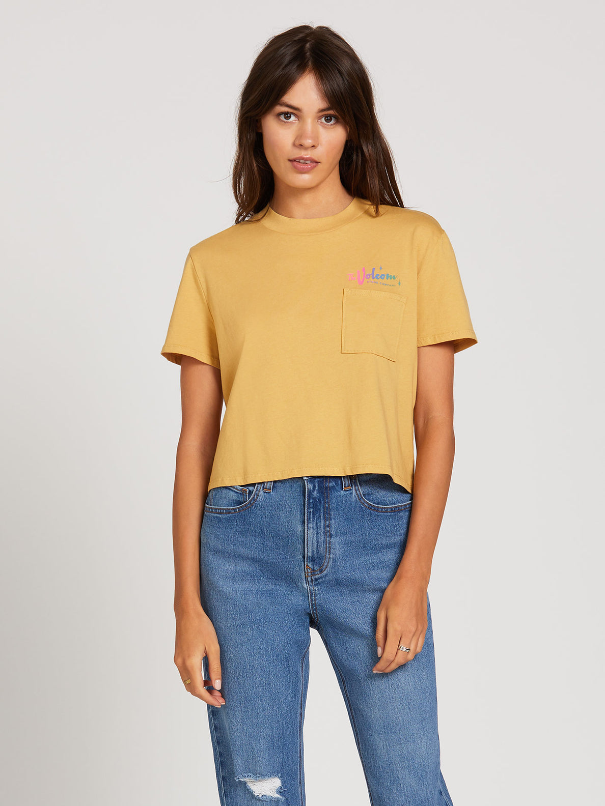 Pocket Dial Tee Dust Gold (B3522000_DGD) [F]