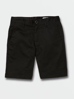 Big Boys Frickin Chino Shorts - Black (C0912030_BLK) [F]