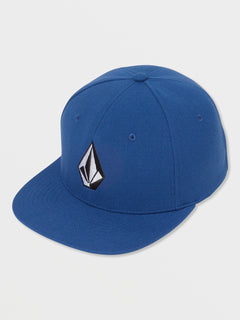 V Square Snapback Hat - Smokey Blue