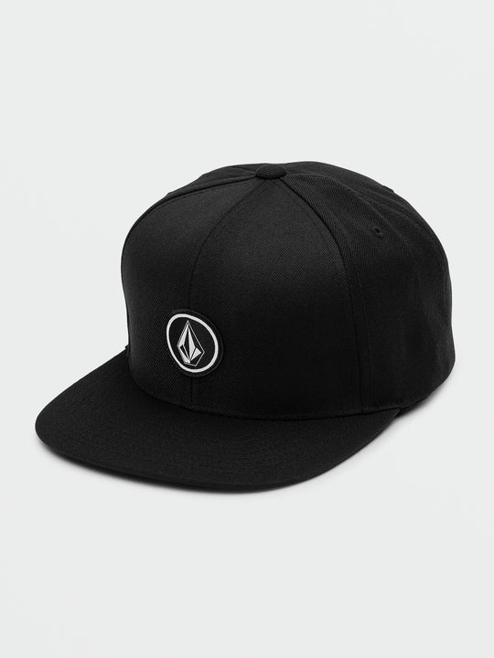 Quarter Twill Hat - Black (D5532103_BLK) [F]